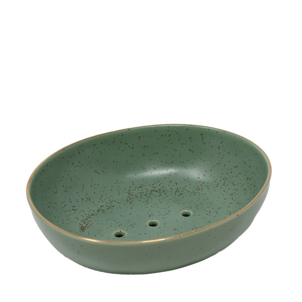 Seifenschale Keramik Classic olive