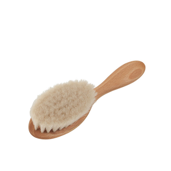 Babyhaarbürste mit Ziegenhaar