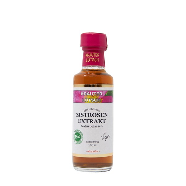 Zistrosen Extrakt naturbelassen