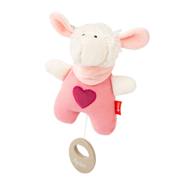 Baby Mini-Spieluhr Schaf pink