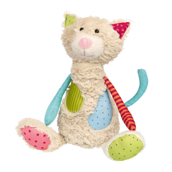Kuscheltier Katze Patchwork Sweety