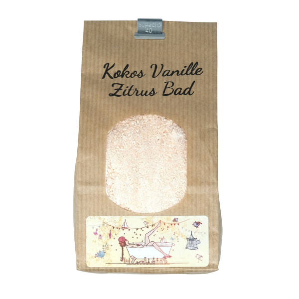 Badezusatz Kokos-Vanille-Zitrus