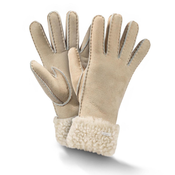 Lammfell Fingerhandschuhe TEDDY