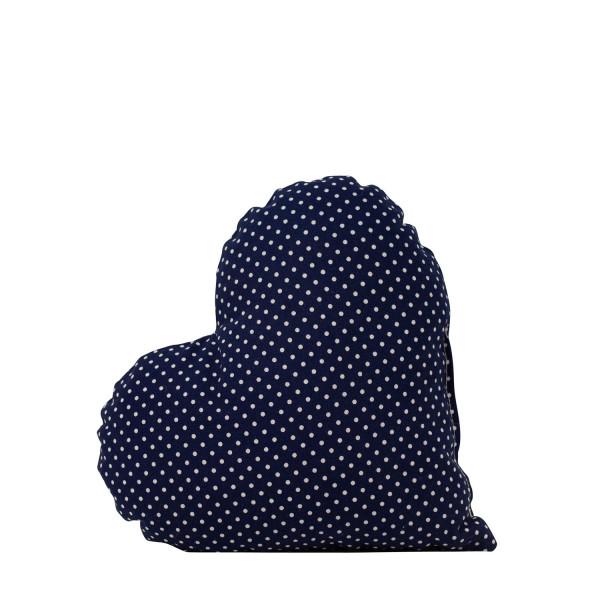 "Kopfschmerz" Herz blau/weiß
