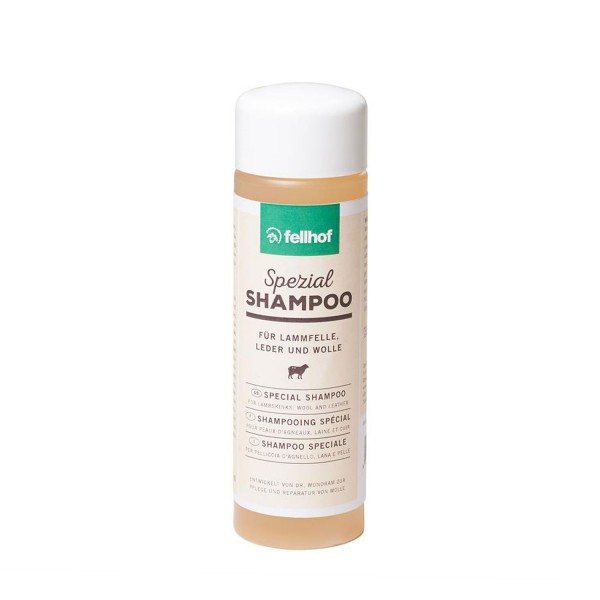 Spezialshampoo für Lammfelle