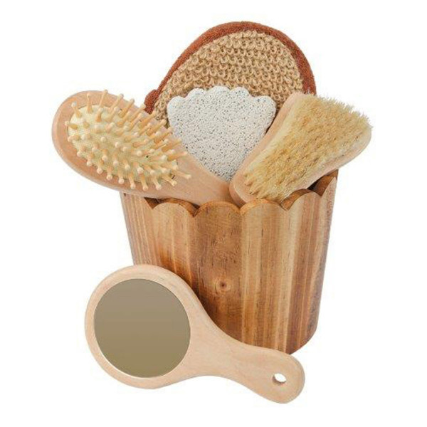 Geschenkset Holzbottich