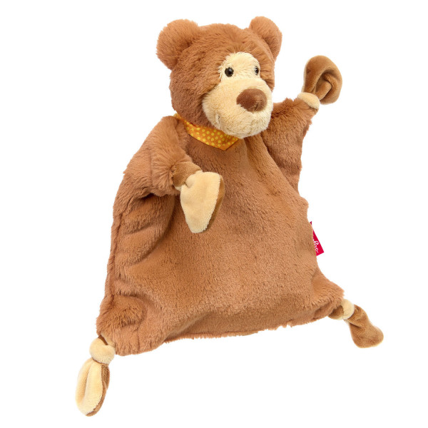 Kuschel-Schnuffeltuch Bär