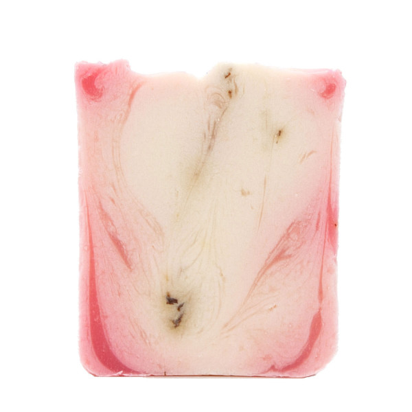 Schafmilchseife mit Rosenblüten