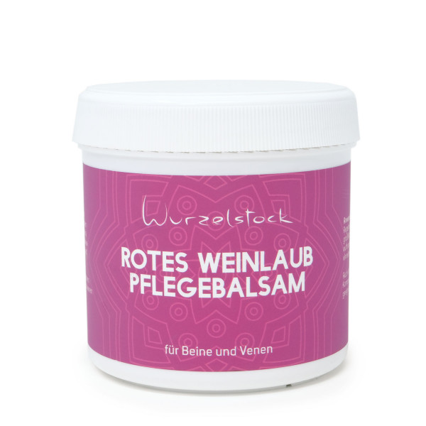 Rotes Weinlaub Pflegebalsam