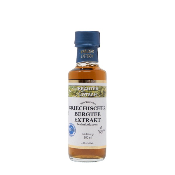 Griechischer Bergtee Extrakt naturbelassen